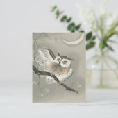 Ohara Koson malt in Ginkgo Postkarte (Stehend Vorderseite)