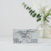 Ohara Koson Scops Owl Cherry Blossoms & Moon Visitenkarte (Stehend Vorderseite)