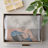 Ohara Koson | Zwei Pfauen auf dem Zweig Bäume Seidenpapier (Geschenk)