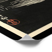 Ohara Kosons Vintage Schwäne Poster (Ecke)