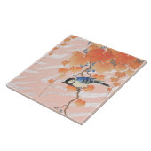 Ohara Kosons Vogelmalerei Fliese (Seite)