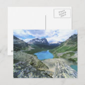 O'Hara-See, Yoho NP, BC, Kanada Postkarte (Vorne/Hinten)