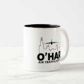 O'Hare ATC-Tasse Zweifarbige Tasse (VorderseiteRechts)