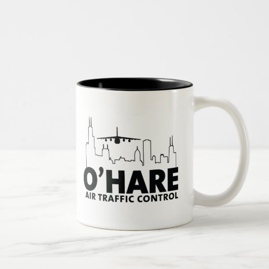 O'Hare ATC-Tasse Zweifarbige Tasse (Rechts)