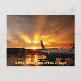 O'Hare International Airport (Chicago) Postcard Postkarte