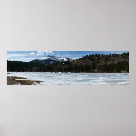 O'Haver-See und Monte Ouray Poster (Vorne)