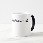 Ohayo Gozaimasu~ <3 verwandelnde Tasse (VorderseiteRechts)