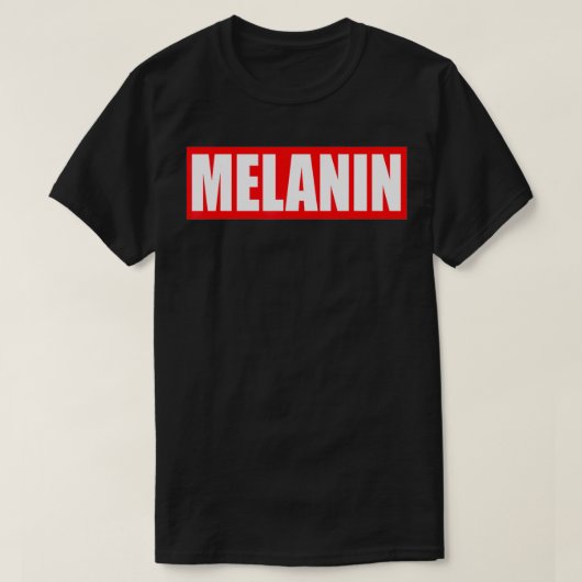 Oheneba Melanin Black Pride Afro Geschenk T-Shirt (Design vorne)