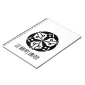 Ohgimachi Forsythia Notizblock (Linke Seite)