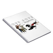 OHH BOYS - Der Mensch auf dem Fahrrad trifft ein M Notizblock (Rechte Seite)