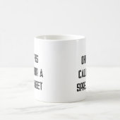 Ohh Das ist ein Fall für eine Tabelle, nerdiges Ge Kaffeetasse (Mittel)