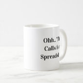 Ohh Das ist ein Fall für eine Tabellenkalkulation Kaffeetasse (VorderseiteRechts)