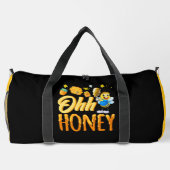 Ohh Honey Cartoon-Biene Duffle Bag (Rückseite)