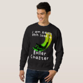 Ohh sieht einen Roller-Untersetzer aus Sweatshirt (Vorne ganz)