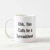 Ohh This Calls for a Spreadsheet, Funny Analyst Kaffeetasse (Links)