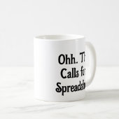 Ohh This Calls for a Spreadsheet, Funny Auditor Kaffeetasse (VorderseiteRechts)