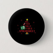 Ohhh This Calls For A Spreadsheet Ugly Christmas S Button (Vorderseite)