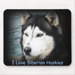 ohhshadow, i-Liebe-Sibirier-Huskies Mousepad