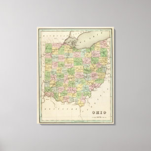 Ohio 11 leinwanddruck