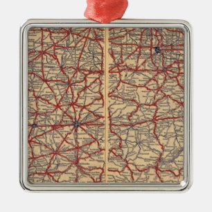 Ohio 14 ornament aus metall