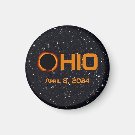 Ohio 2024 Gesamtsolarausstoß Magnet (Vorne)