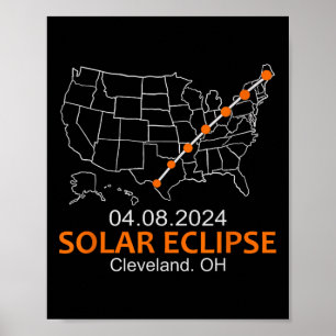 Ohio 2024 Gesamtsolarausstoß Poster