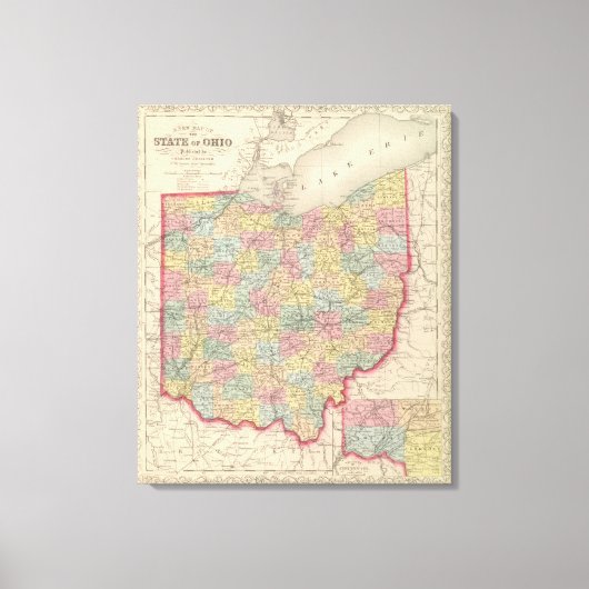 Ohio 3 leinwanddruck (Vorderseite)