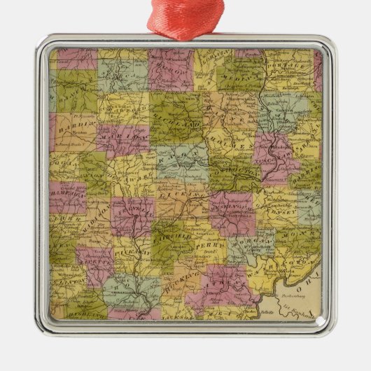 Ohio 3 ornament aus metall (Vorne)