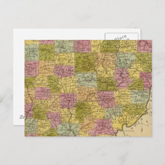 Ohio 3 postkarte (Vorne/Hinten)