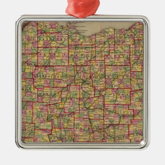 Ohio 3 silbernes ornament (Vorne)