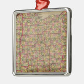 Ohio 3 silbernes ornament (Links)