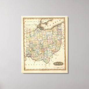 Ohio 5 leinwanddruck