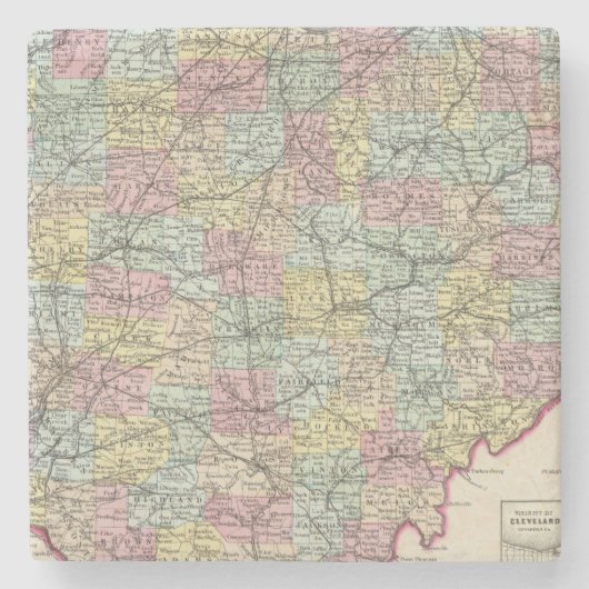 Ohio 6 steinuntersetzer (Vorderseite)