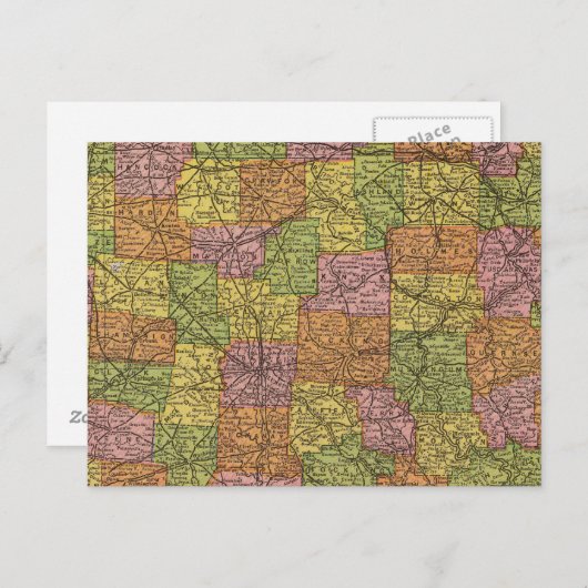 Ohio 7 postkarte (Vorne/Hinten)