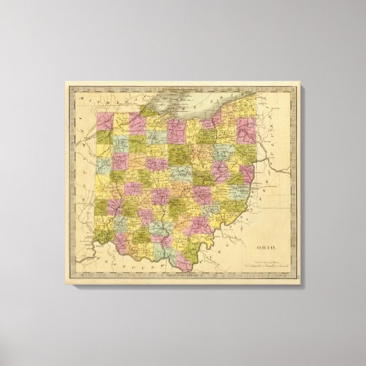 Ohio 9 leinwanddruck (Vorderseite)
