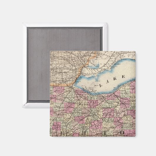 Ohio 9 magnet (Vorderseite/Rückseite)