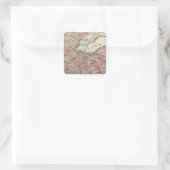 Ohio 9 quadratischer aufkleber (Tasche)