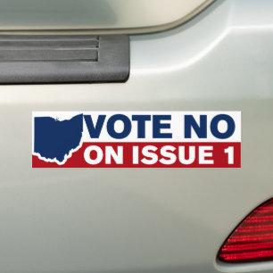 Ohio Abstimmung Nr. zum Thema 1 Autoaufkleber