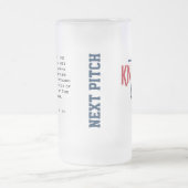 Ohio adelt Bier-Tasse Mattglas Bierglas (Mittel)