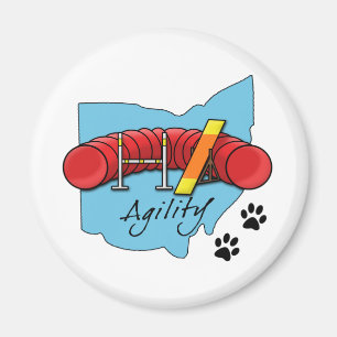 Ohio Agility Magnet
