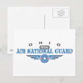 Ohio Air National Guard Postkarte (Vorne/Hinten)