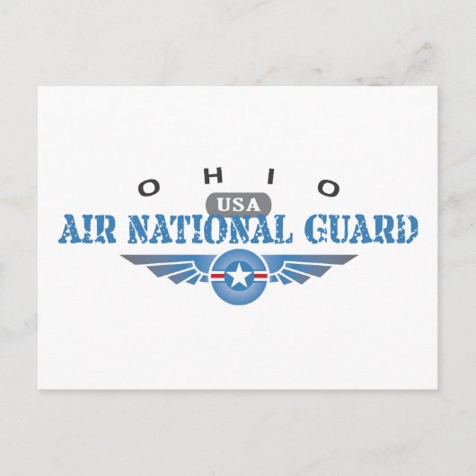 Ohio Air National Guard Postkarte (Vorderseite)