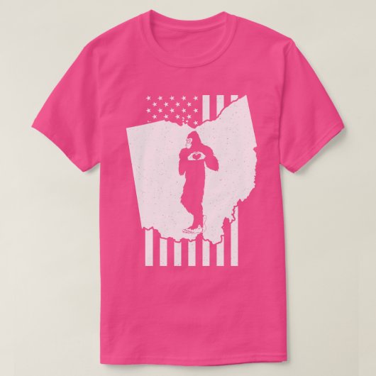 Ohio American Flag T-Shirt (Design vorne)