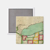 Ohio Atlas Magnet (Vorderseite/Rückseite)