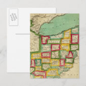 Ohio Atlas Postkarte (Vorne/Hinten)