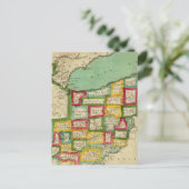 Ohio Atlas Postkarte (Stehend Vorderseite)