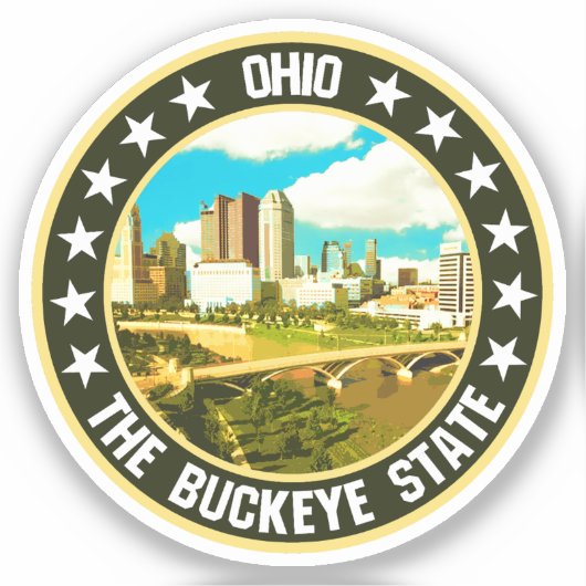 Ohio Aufkleber (Vorderseite)