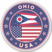 Ohio Aufkleber (Vorderseite)