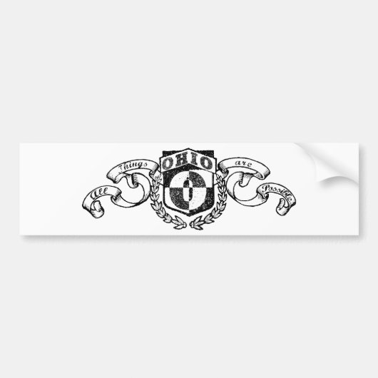 Ohio Autoaufkleber (Vorne)
