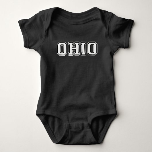 Ohio Baby Strampler (Vorderseite)